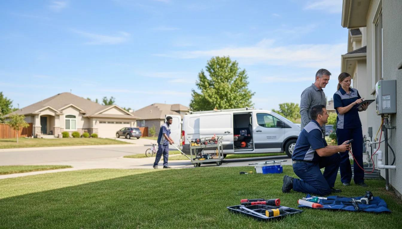 Tankless water heater service in Camdenton, MO